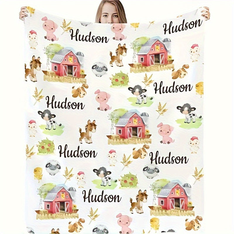 Custom Blanket with Photo - Personalized Family Keepsake