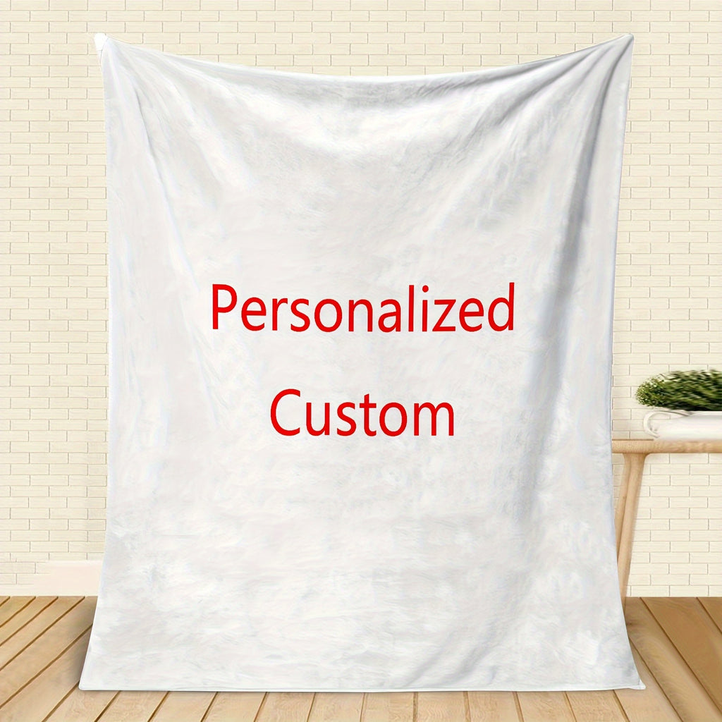 Personalized Picture Keepsake Blanket - Soft Comfort Throw