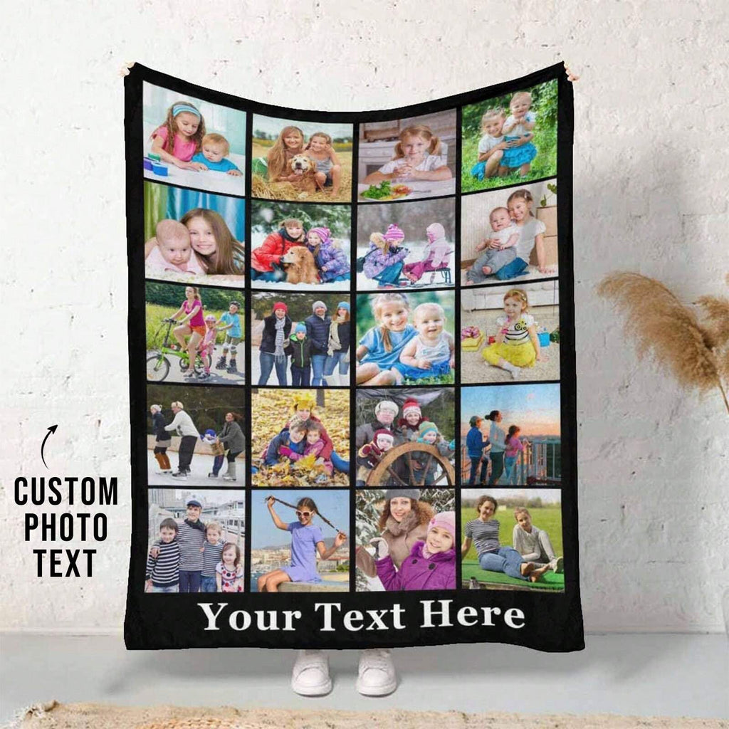 Custom Sports Blanket - Personalized Ball Game Throw with Text for Christmas