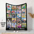Custom Sports Blanket - Personalized Ball Game Throw with Text for Christmas