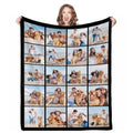 Personalized Dad Keepsake Blanket - Custom Family Memories in Flannel
