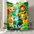 Personalized Family Photo Gift Blanket - Home Decor