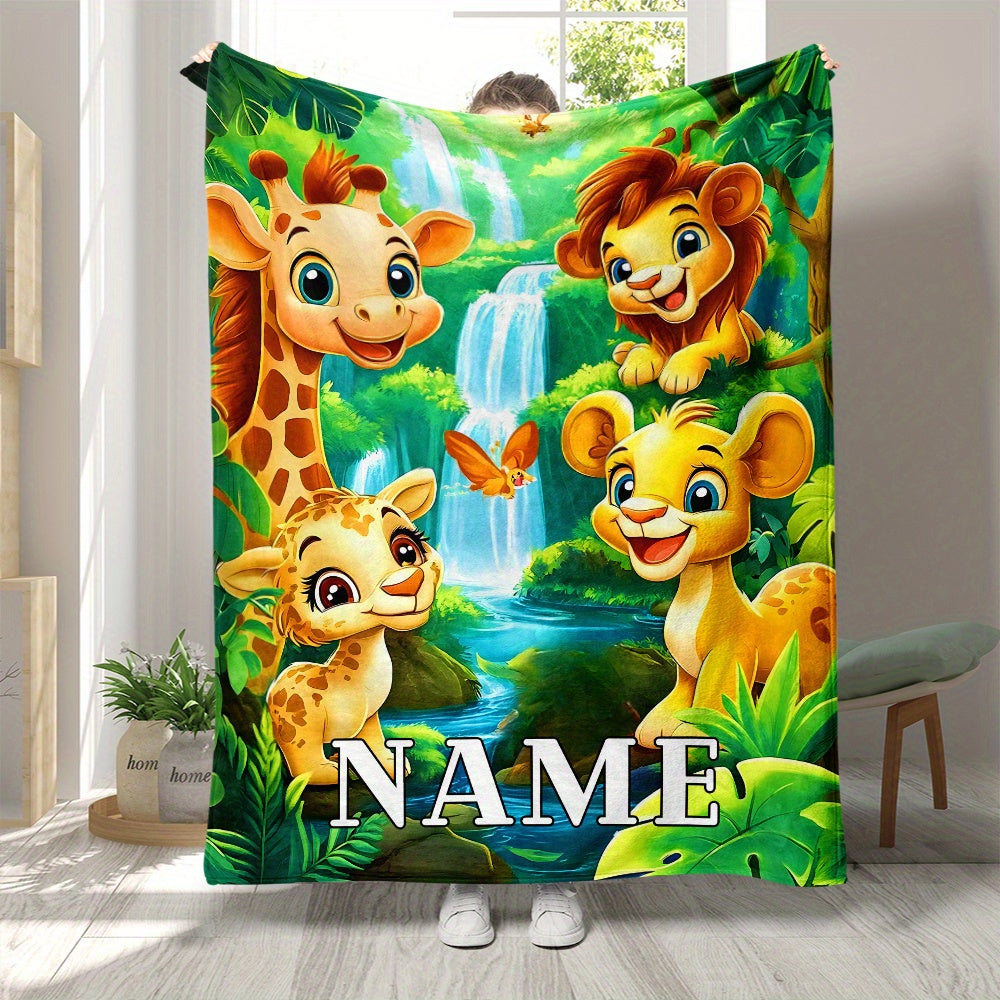 Personalized Family Photo Gift Blanket - Home Decor