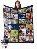 Personalized Ball Game Blanket - Soft Custom Throw Perfect for Christmas Gifts