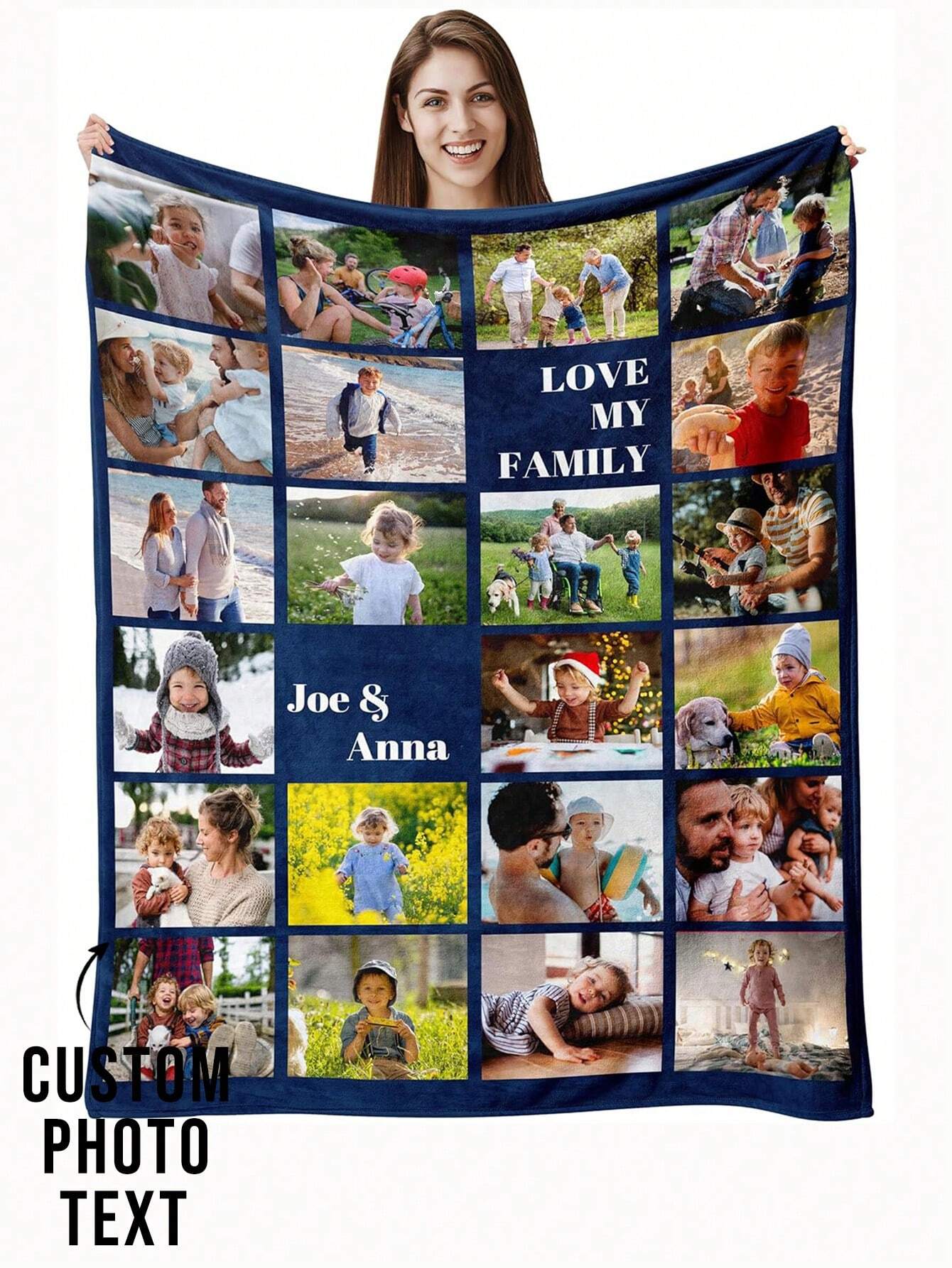 Personalized Ball Game Blanket - Soft Custom Throw Perfect for Christmas Gifts