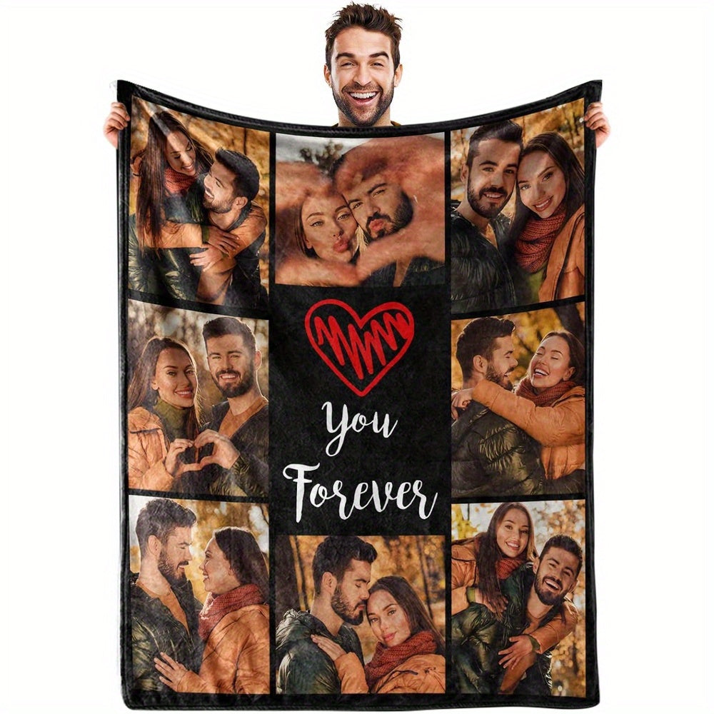 Personalized Picture Keepsake Blanket - Family Treasure
