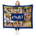 Custom Picture Memory Blanket - Soft Flannel Comfort
