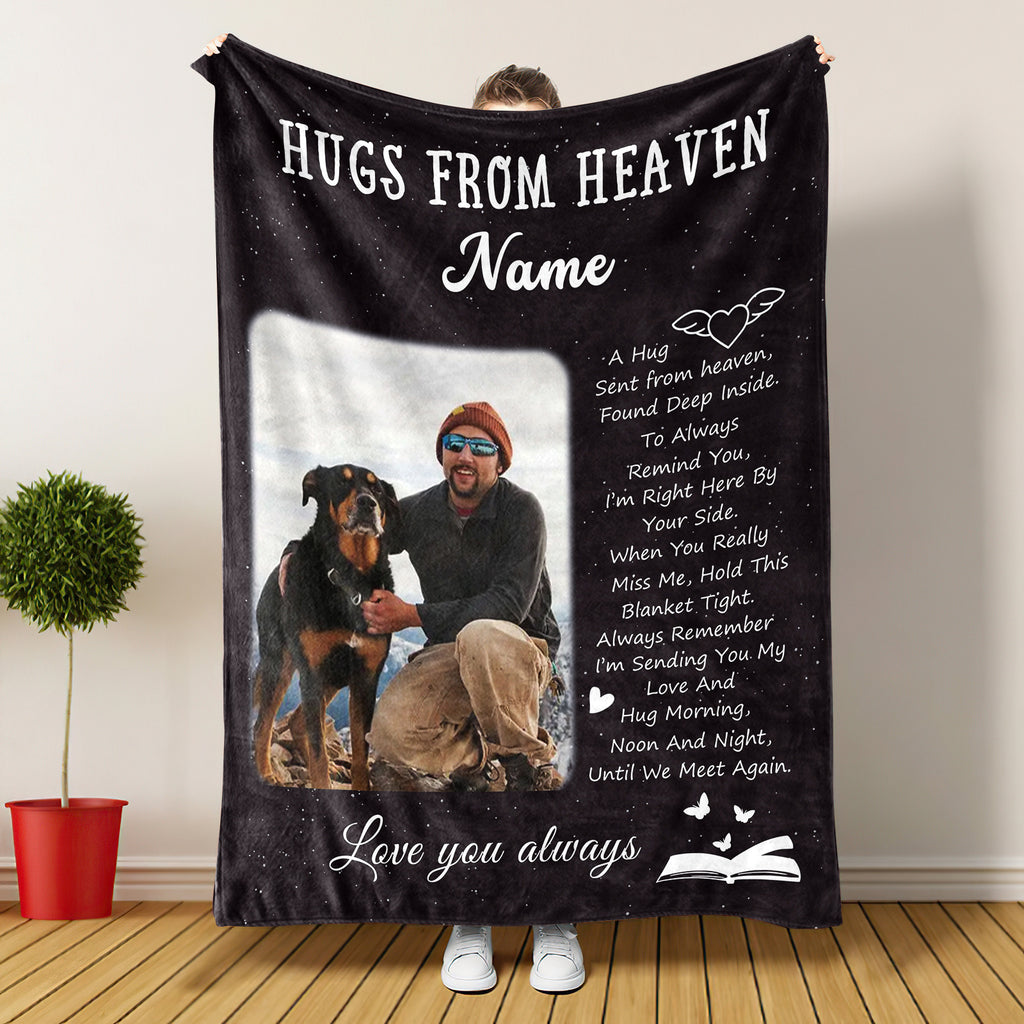Personalized Photo Throw - A Daily Reminder of Love