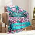 Personalized Image Blanket - Custom Cozy Throw with Meaningful Pictures
