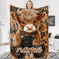 Custom Cat Blanket - Personalized Pet Photo Throw for Cat Owners
