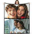 Custom Family Photo Blanket - Personalized Throw for Everyday Relaxation