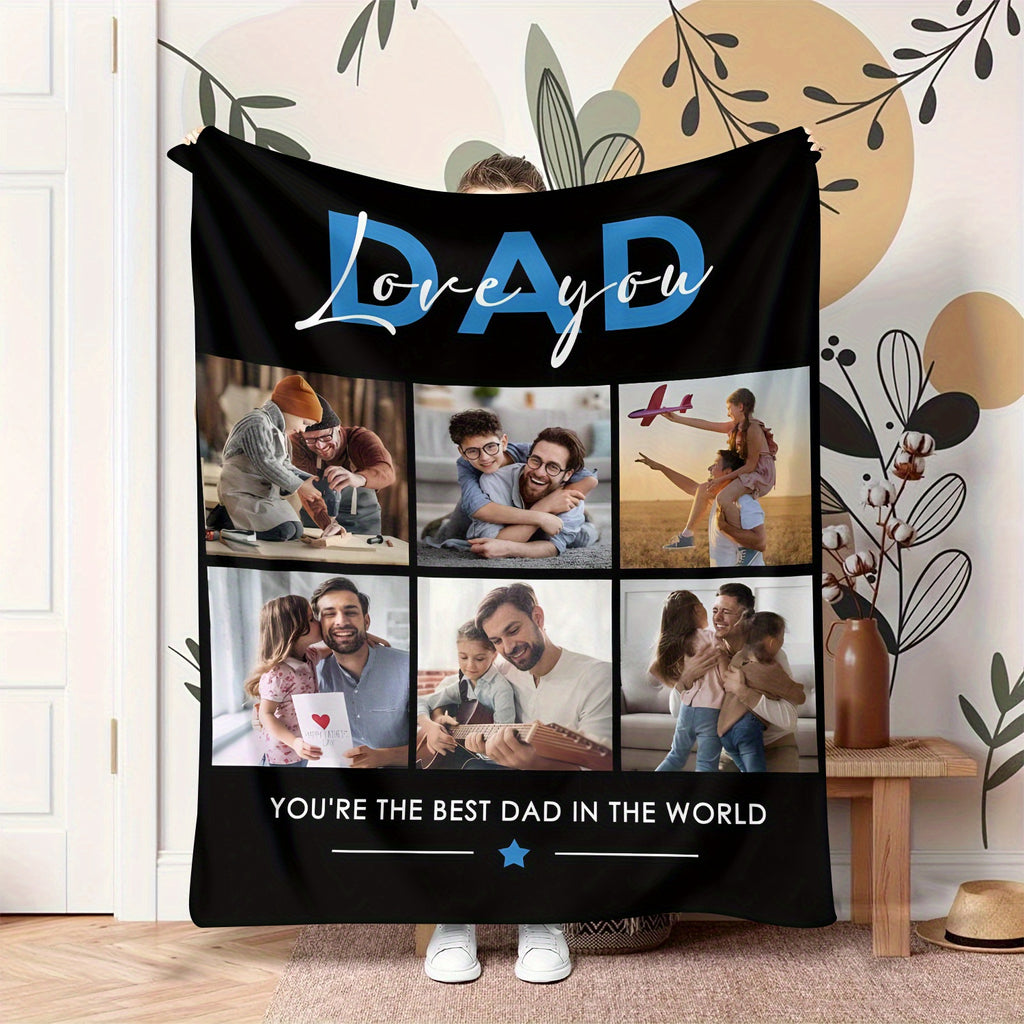 Custom Memory Throw Blanket - Photos That Make You Smile