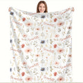 Personalized Flannel Blanket - Family Photo Design