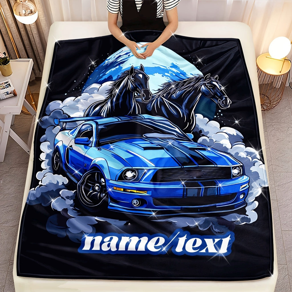 Custom Family Connection Throw - Personalized Cozy Picture Collection
