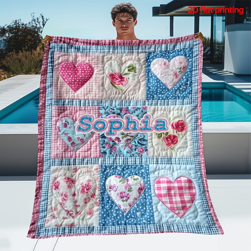 Personalized Friendship Keepsake Throw - Cozy Gift Idea