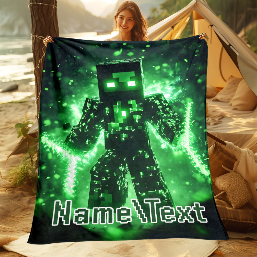 Personalized Blanket with Pictures - Soft Home Accent