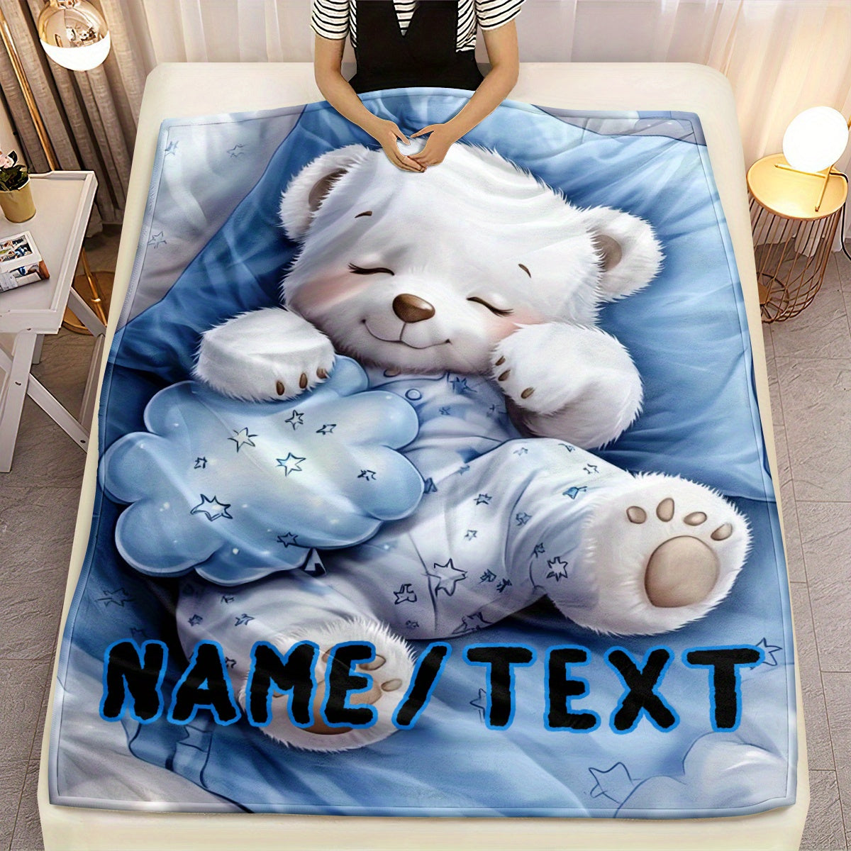 Personalized Picture Throw - Unique Home Gift with Photos