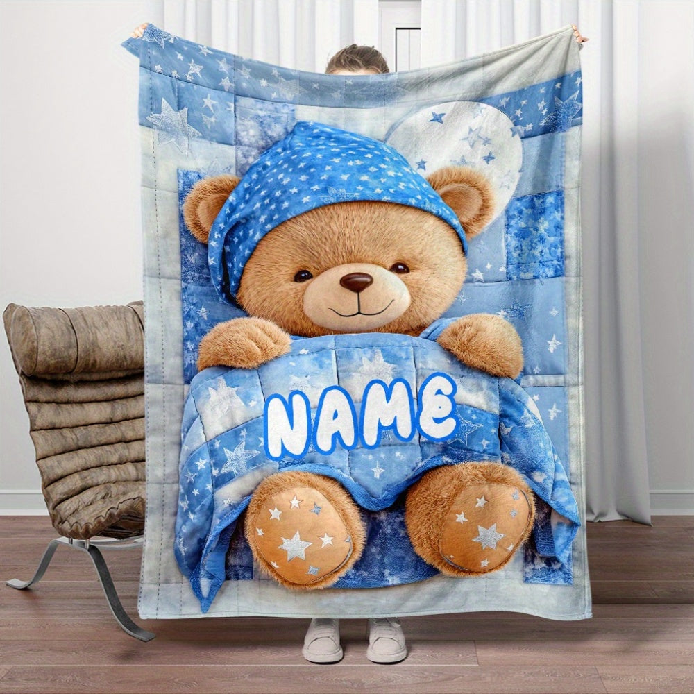 Custom Achievement Blanket - Personalized Student Picture Story Design