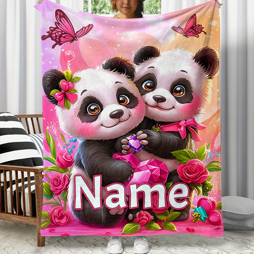 Personalized Fleece Throw - Custom Photo Blanket for Any Room