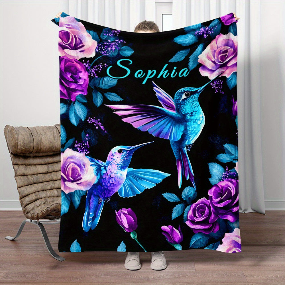 Personalized Graduation Story Blanket - Custom Achievement Photo Throw