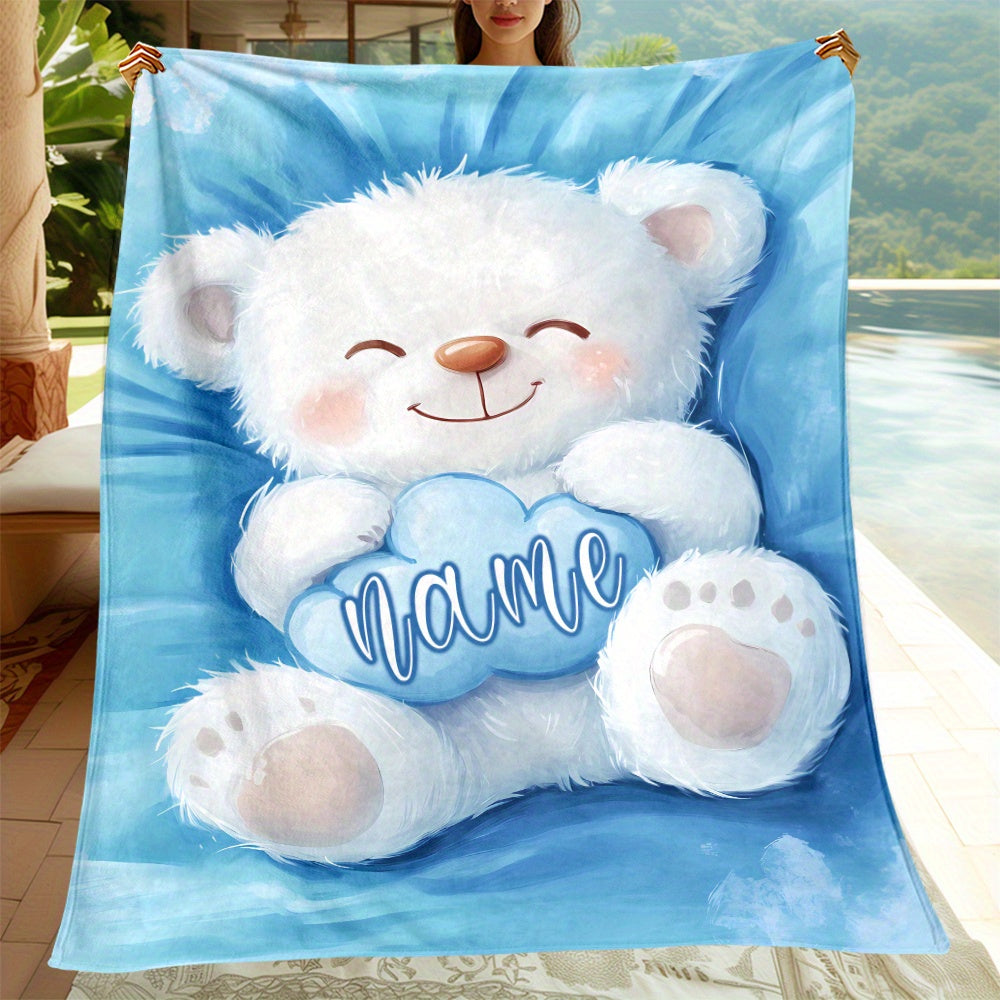Personalized Dog Memory Blanket - Custom Pet Pictures for Comfort