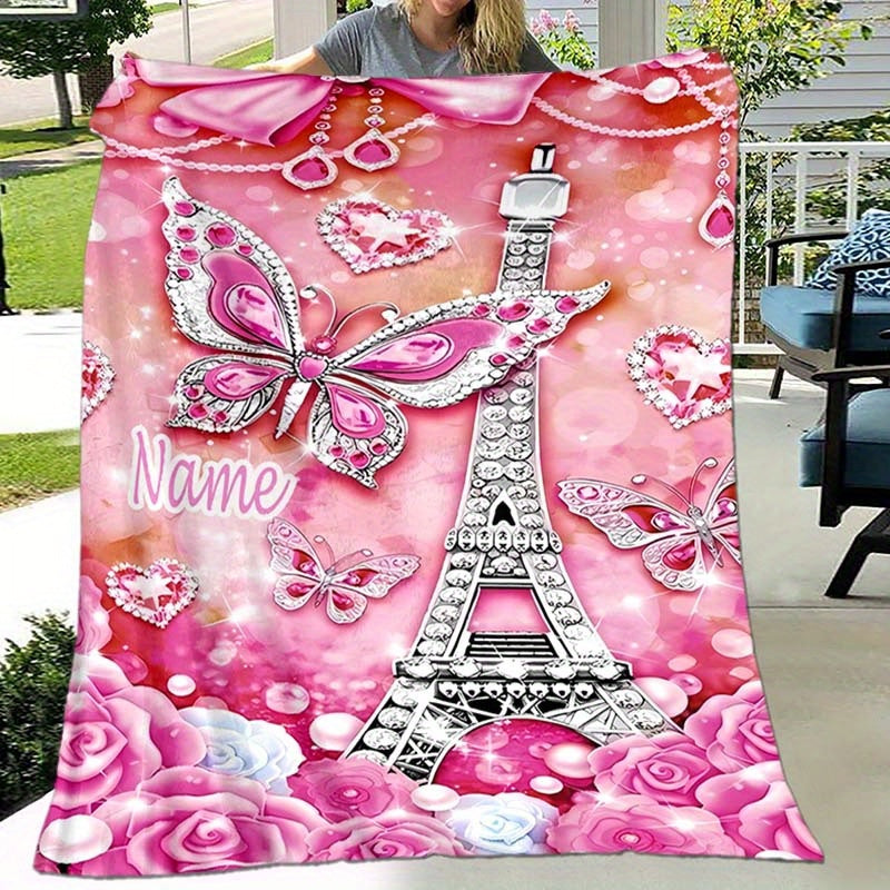Custom Flannel Photo Blanket - Personalized Memory Throw