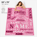 Personalized Dog Photo Blanket - Custom Pet Memory Gift