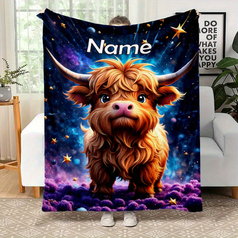Custom Animal Photo Blanket - Personalized Pet Gift