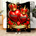 Personalized Warm Memory Throw - Custom Family Picture Collection