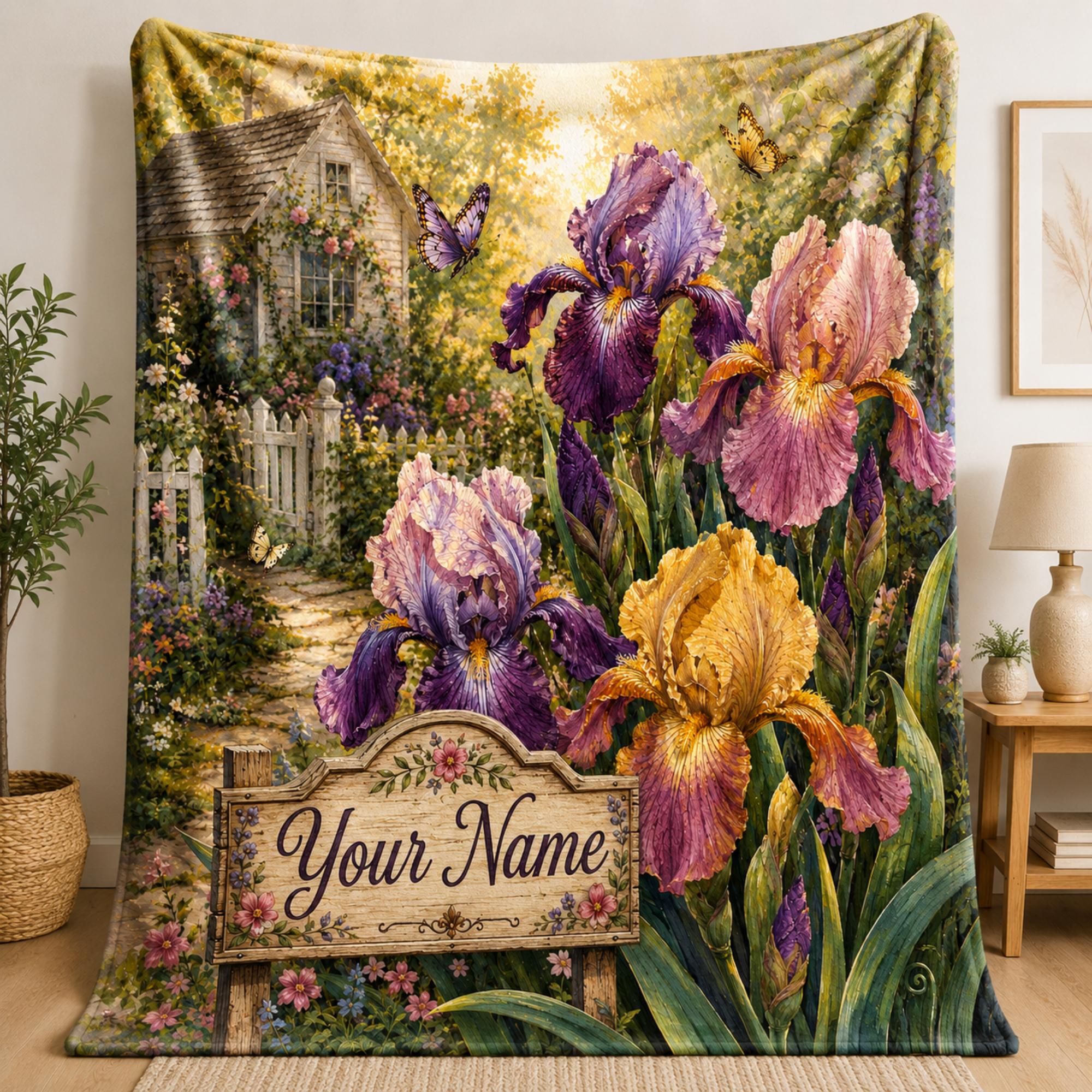 Custom Warm Fleece Blanket - Personalized Family Story Collection