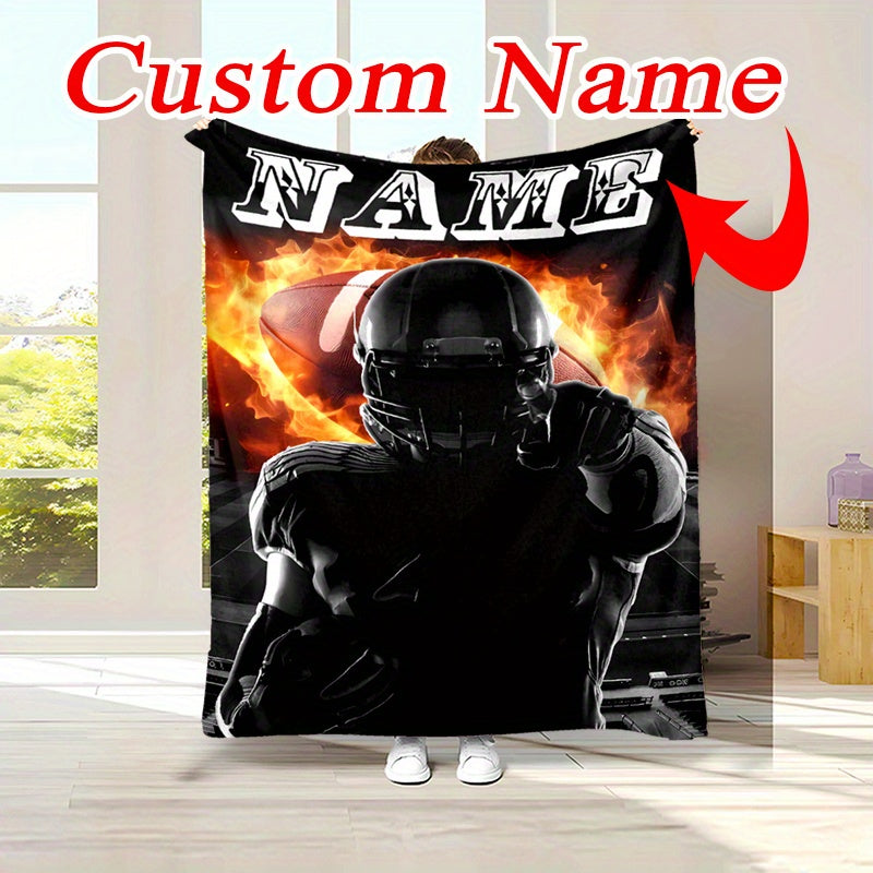 Custom Couple Photo Throw Blanket - Romantic Home Gift
