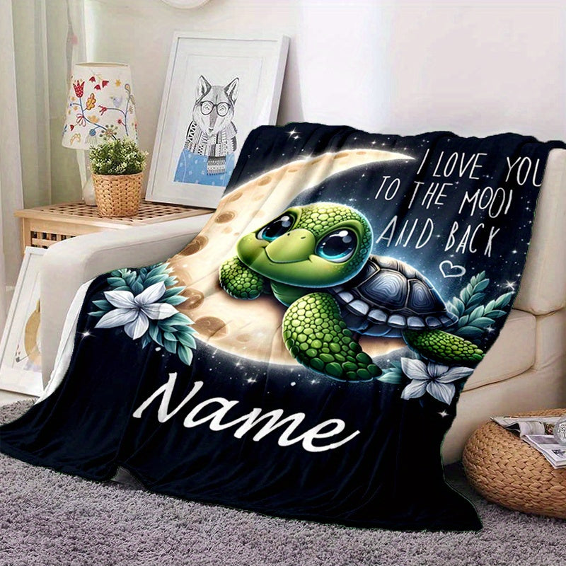 Personalized Newborn Keepsake Throw - Custom Pictures and Milestones