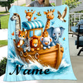 Custom Cat Keepsake Throw - Personalized Photo Blanket for Animal Lovers