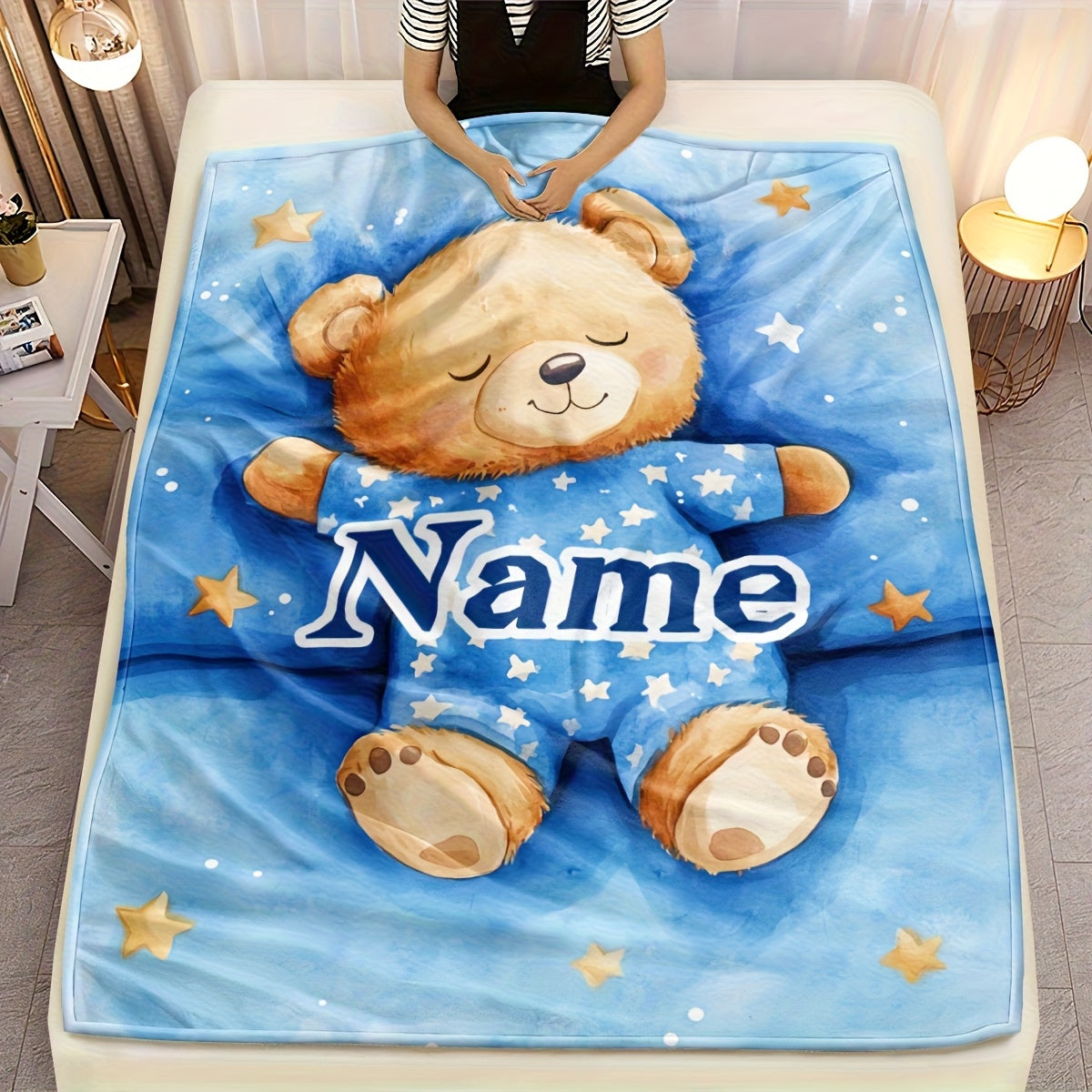 Personalized Picture Blanket - Custom Family Memory Throw Design