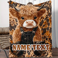 Personalized Picture Blanket Custom - Soft Flannel Gift