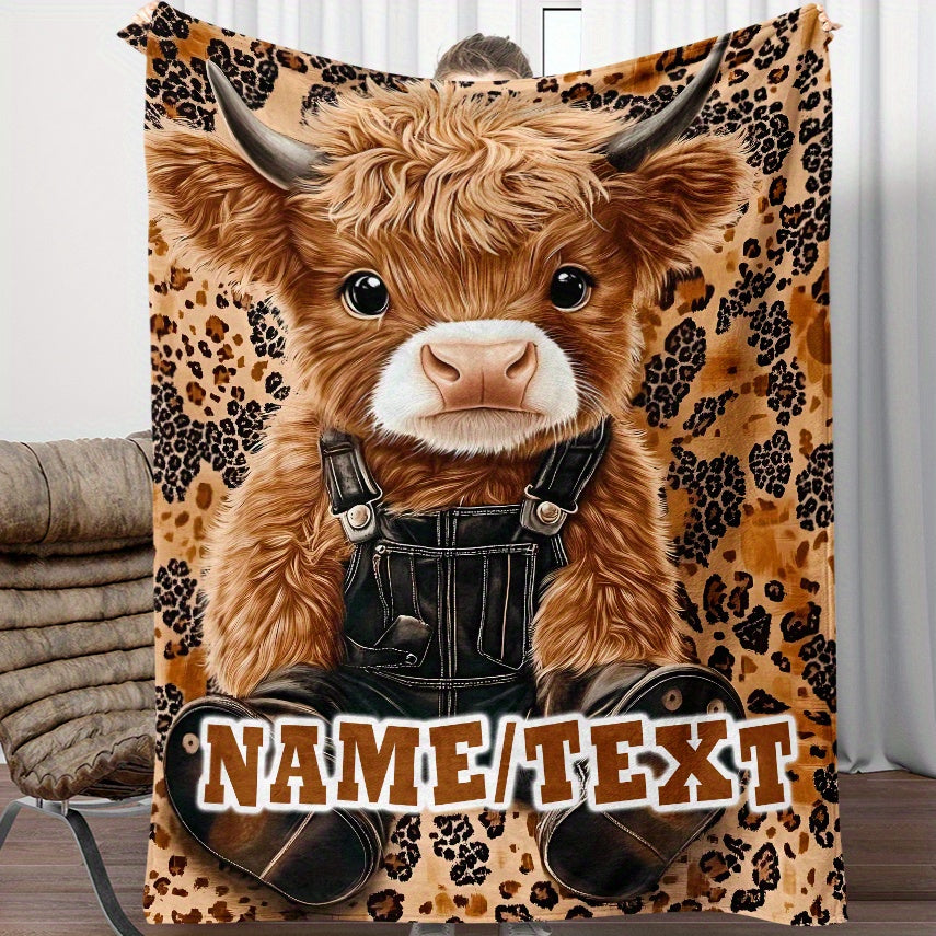 Personalized Picture Blanket Custom - Soft Flannel Gift