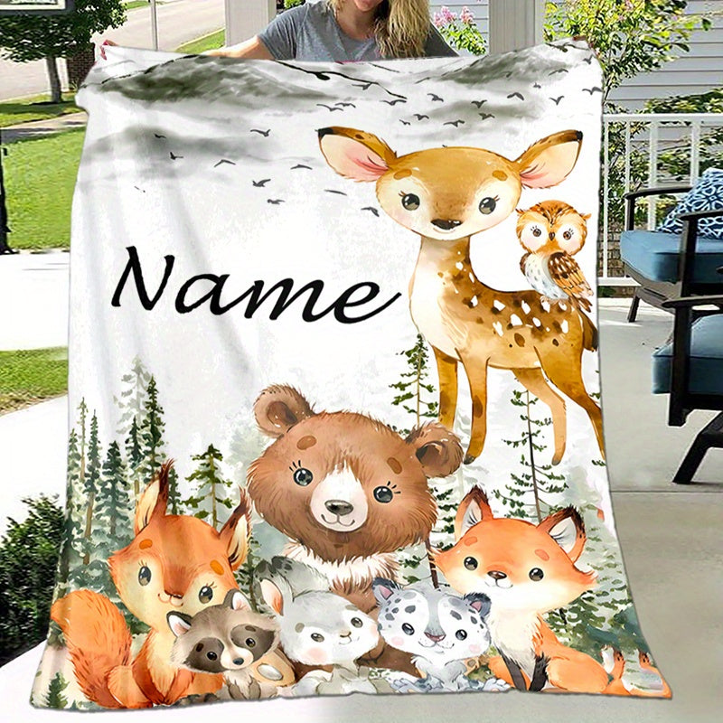 Custom Printed Photo Blanket - Personalized Comfort Gift