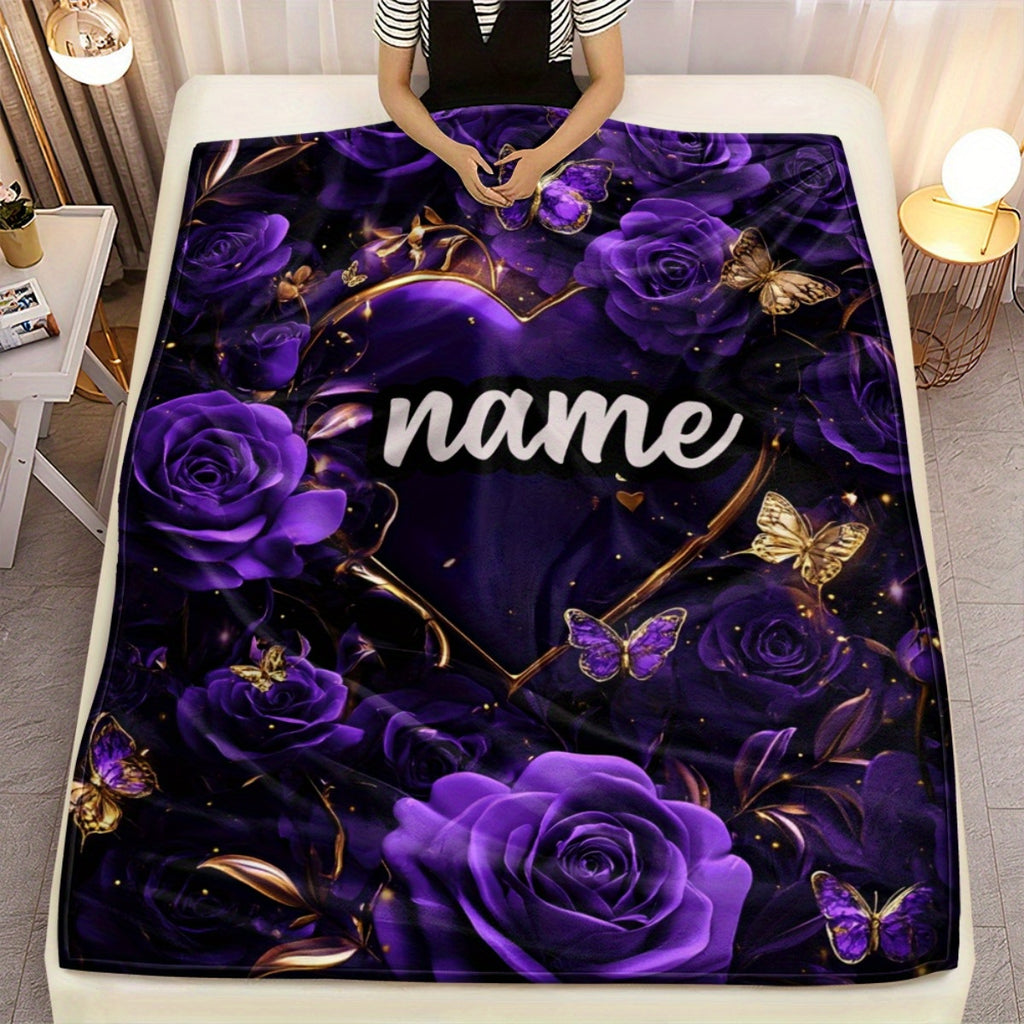 Personalized Family Comfort Blanket - Custom Picture Design