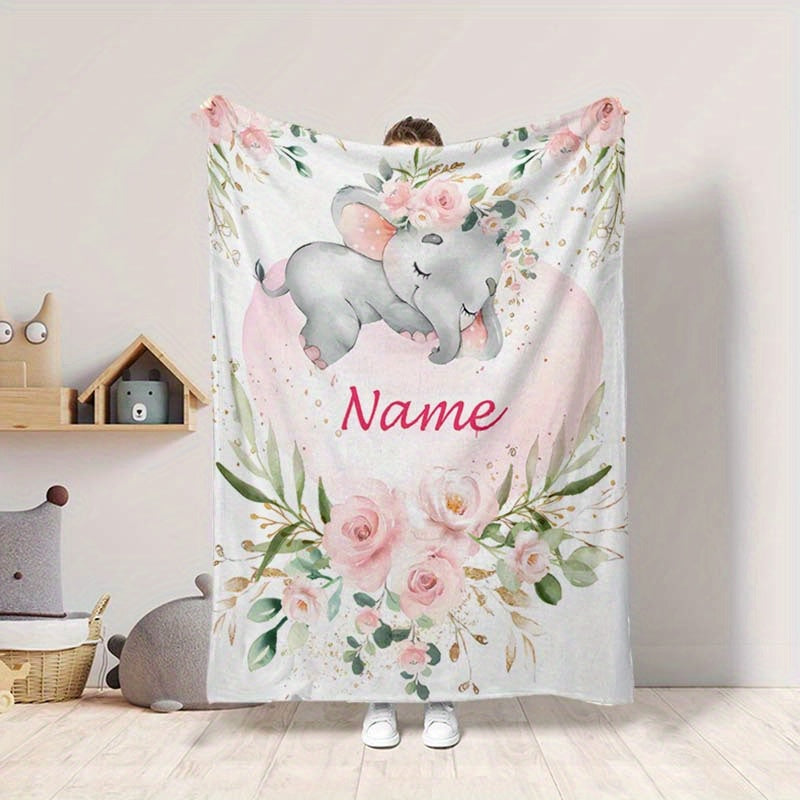 Personalized Holiday Blanket - Family Picture Keepsake