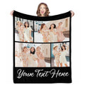 Personalized Custom Blanket - Family Photo Throw for Every Occasion