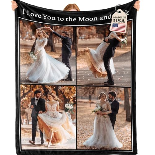 Personalized Picture Blanket - Meaningful Custom Throw for Special Memories