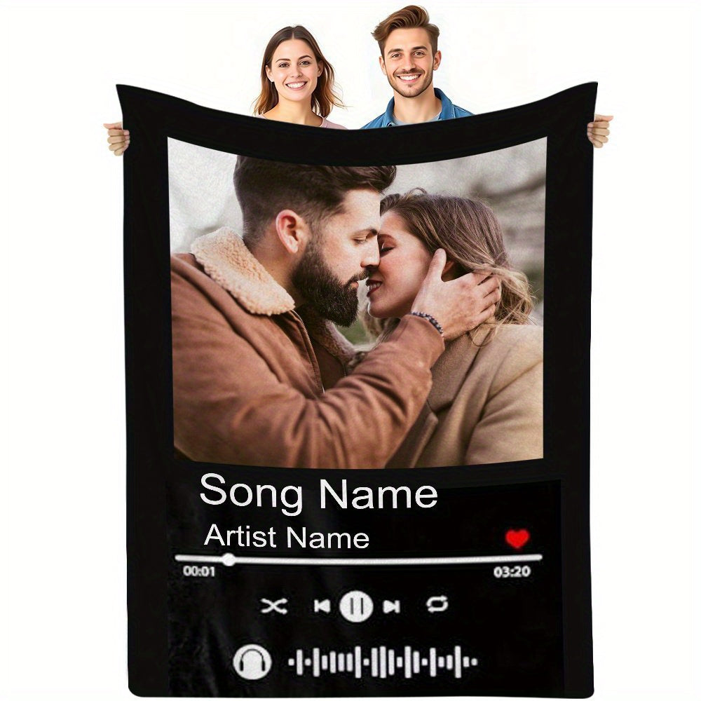 Personalized Comfort Collection Throw - Custom Family Photo Memories