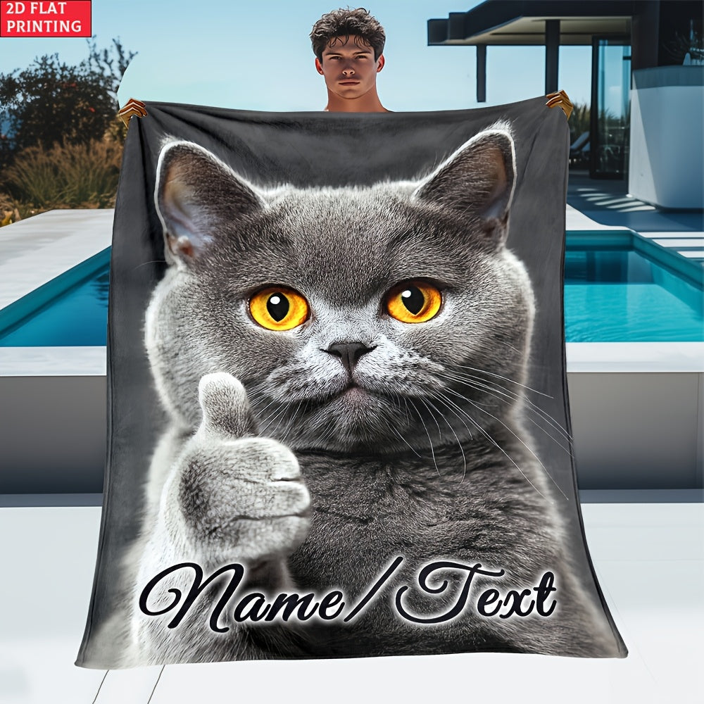 Custom Comfort Throw - Personalized Family Photos for Relaxing Evenings