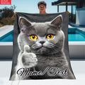 Custom Comfort Throw - Personalized Family Photos for Relaxing Evenings