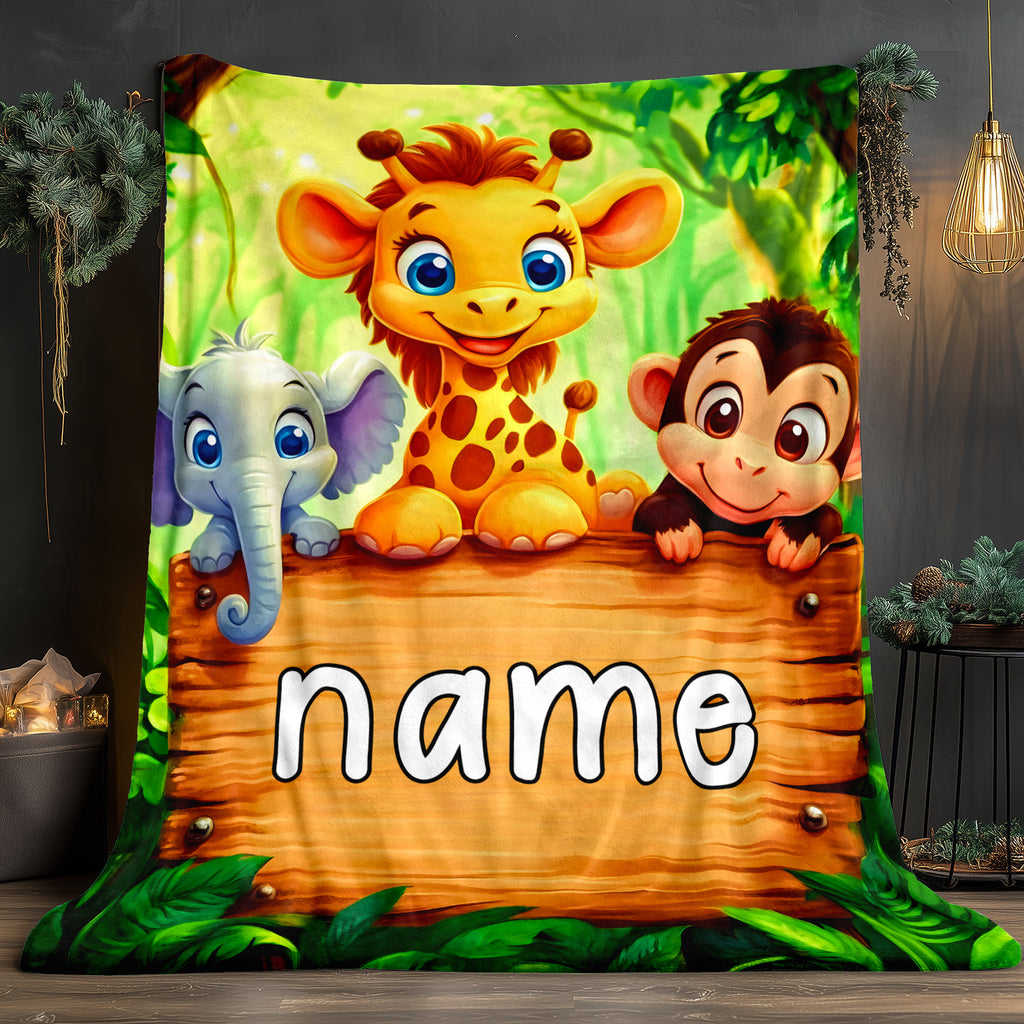 Personalized Memory Collection Throw - Family Photo Design