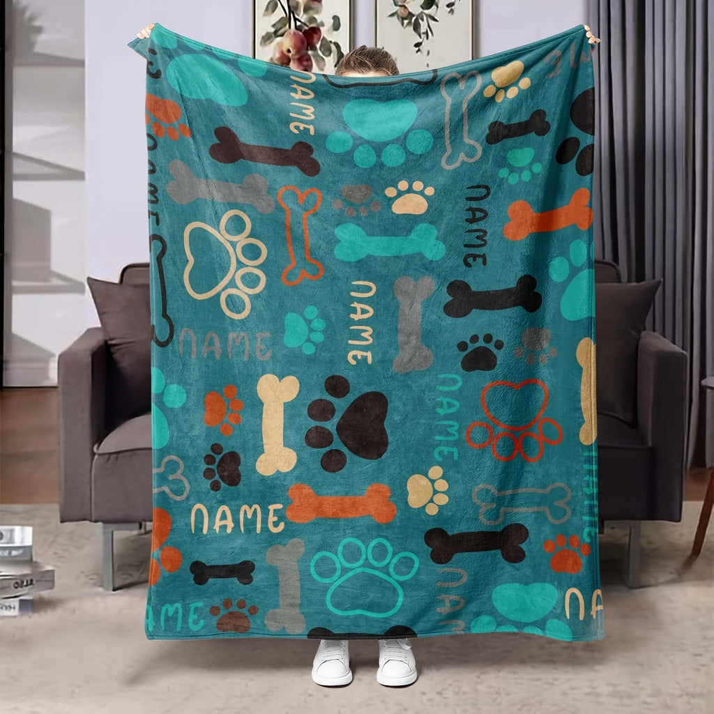 Custom Kids Memory Blanket - Personalized Photo Throw for Children