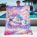 Personalized Memory Blanket - Custom Family Picture Design