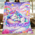 Custom Infant Keepsake Blanket - Personalized Family Memory Throw