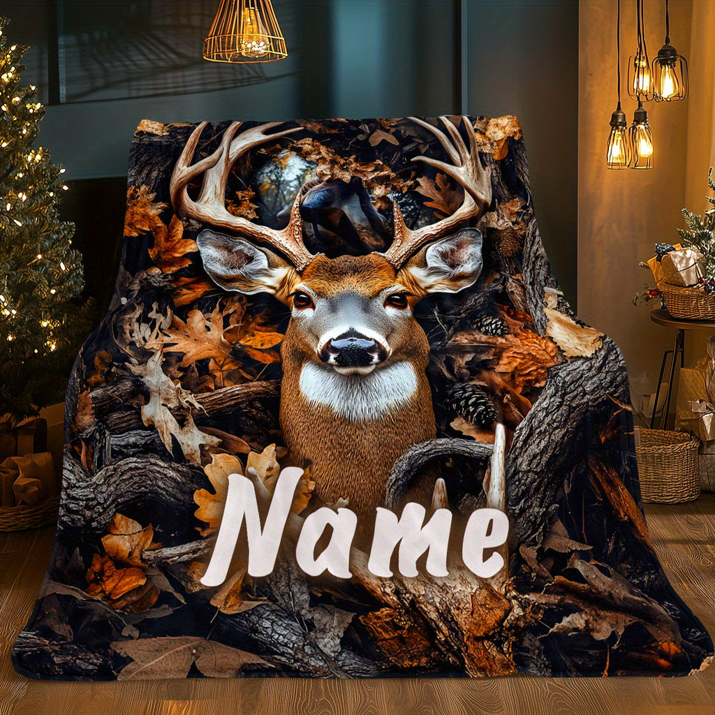 Personalized Retirement Keepsake Throw - Custom Celebration Story Collection