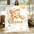 Personalized Family Blanket for Kids - Custom Keepsake Collection